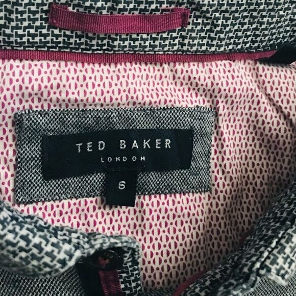 Ted Baker Blue/Gray Polo Shirt - Picture 7 of 9
